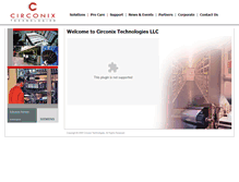 Tablet Screenshot of circonix.com
